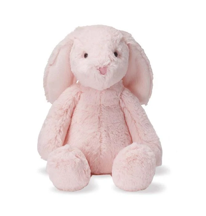 Manhattan Toy Lovelies Binky Bunny Pink Plush (med) / Peluche Lapin Binky Rose Lovelies (moyenne)