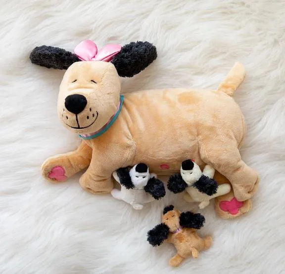 Manhattan Toy Nursing Dog - chienne allaitante