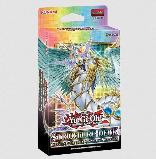 Yu-Gi-Oh Legend of the Crystal Beasts Structure Deck La Légende des bêtes de cristal