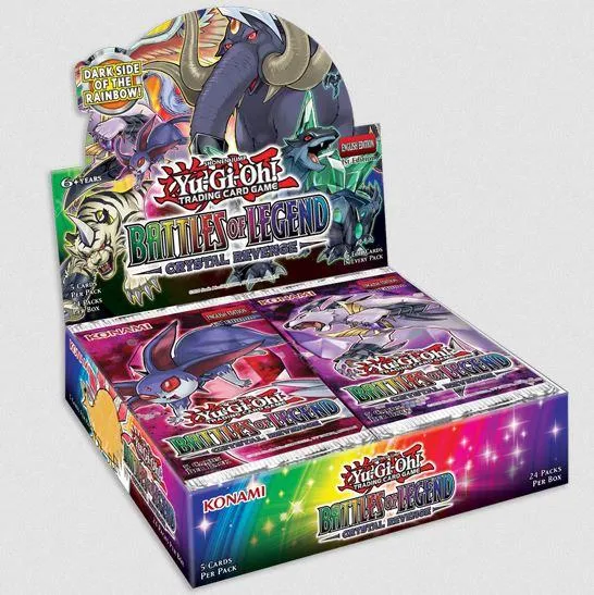 Yu-Gi-Oh Battles of Legend Crystal Revenge Booster Packs - Batailles de légende la vengeance du cristal ensembles de boosters