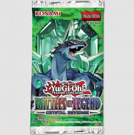 Yu-Gi-Oh Battles of Legend Crystal Revenge Booster Packs - Batailles de légende la vengeance du cristal ensembles de boosters