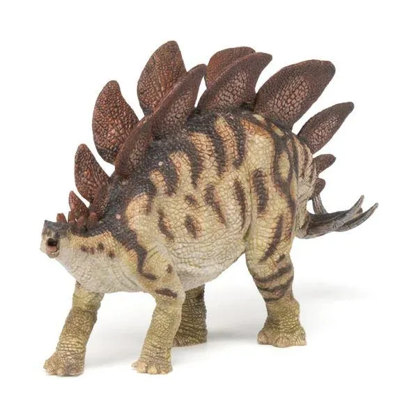Papo Figurine Dinosaur Stegosaurus - Dinosaure Stégosaure (Brown/Brun)