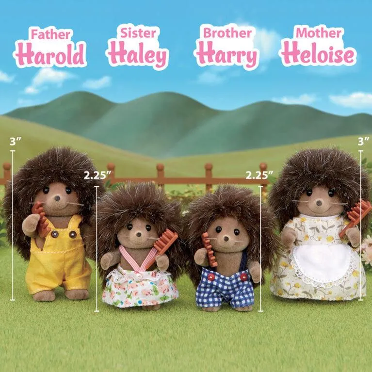 Calico Critters Pickleweeds Hedgehog Familly - Famille hérisson