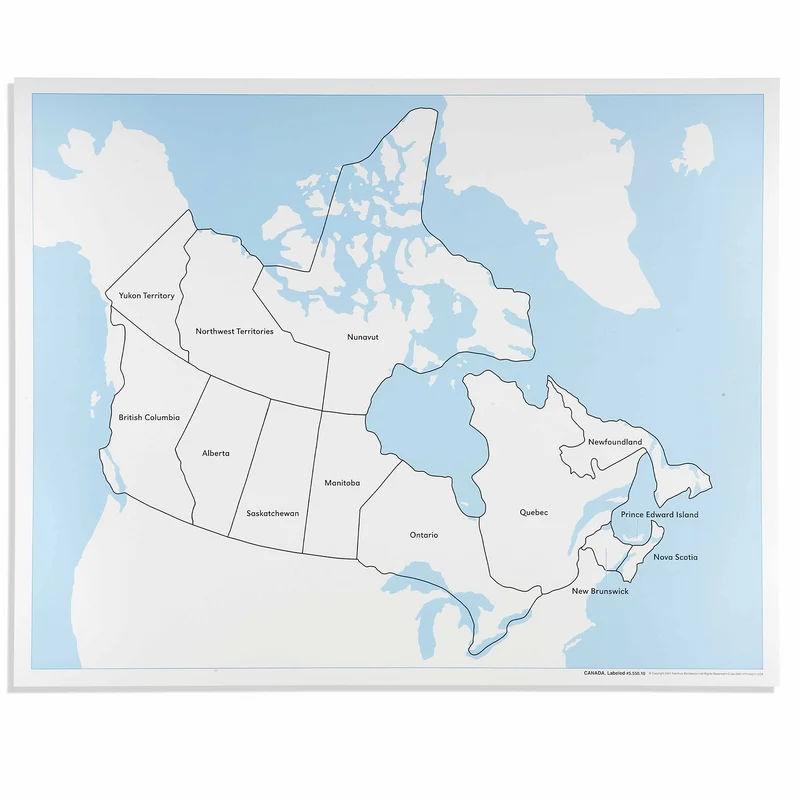 Carte de contrôle du Canada (en anglais) - Nienhuis AMI