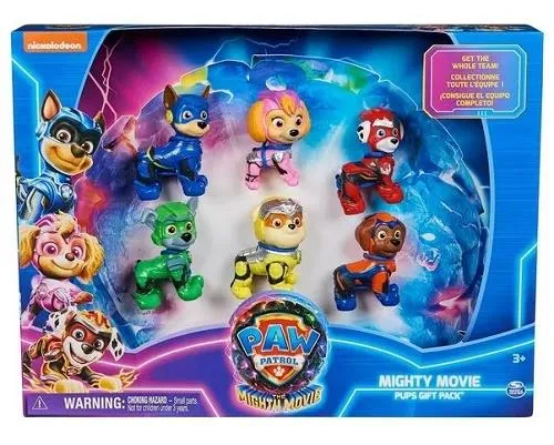 Paw Patrol: The Mighty Movie Collectible Action Figures - Les figurines de collection du film culte
