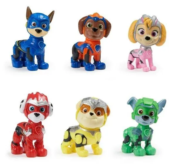 Paw Patrol: The Mighty Movie Collectible Action Figures - Les figurines de collection du film culte