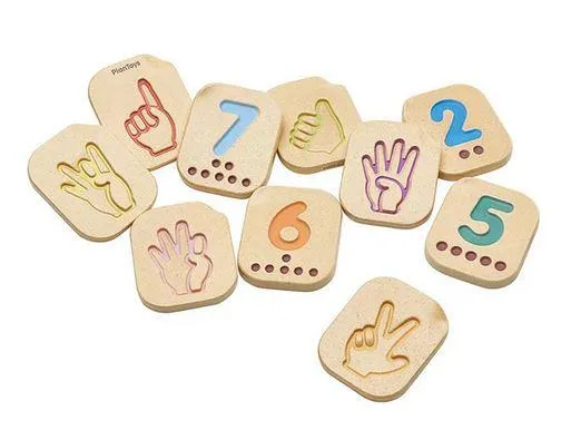 Hand Sign Numbers 1-10 - Signes de la main chiffres 1-10