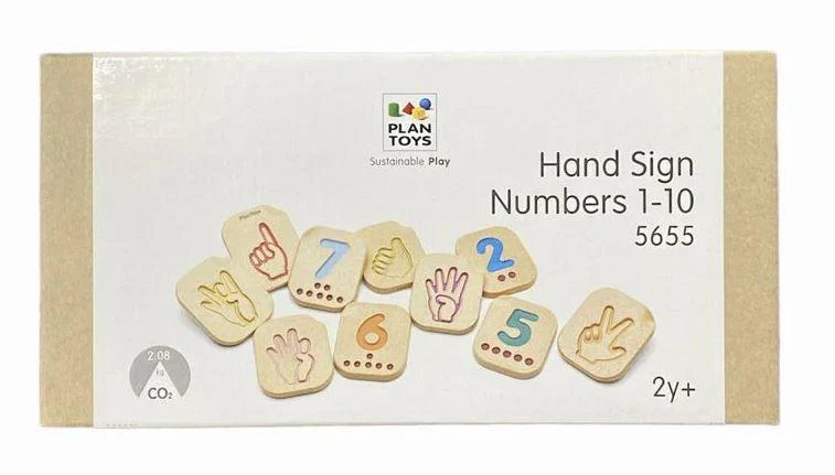 Hand Sign Numbers 1-10 - Signes de la main chiffres 1-10