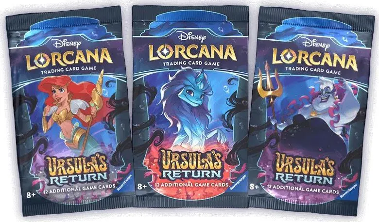 Disney Lorcana Ursula's Return Booster Pack - Le retour D'Ursula Paquet de Booster