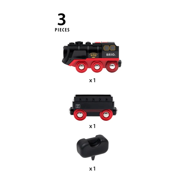 Brio Battery-Operated Steaming Train/Train à vapeur à batterie - 33884