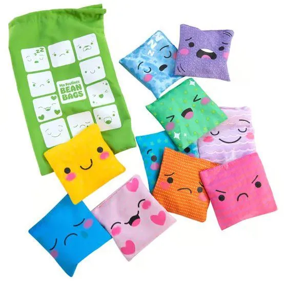 My Feelings Bean Bags - Mes sentiments poufs