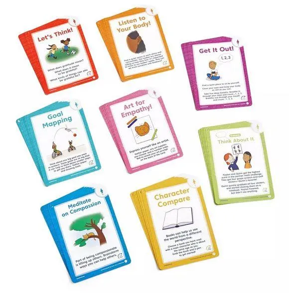 Social-Emotional Task Cards Set 2 - Cartes d'activités socio-émotionnelles série 2