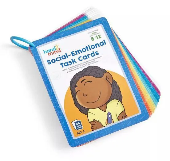 Social-Emotional Task Cards Set 2 - Cartes d'activités socio-émotionnelles série 2