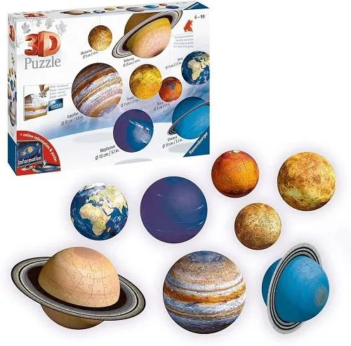 Ravensburger 3D Puzzle Solar System - Système solaire (540pcs)