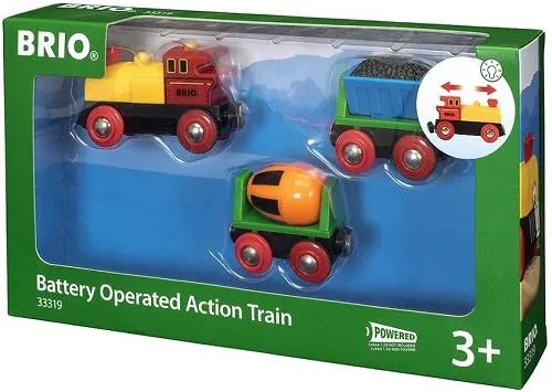 Brio Battery Operated Action Train/Train d'action à piles - 33319