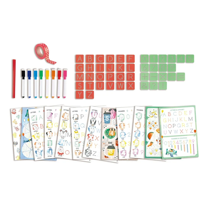 Hape Letters and Numbers Tracing - Traçage Lettres et chiffres