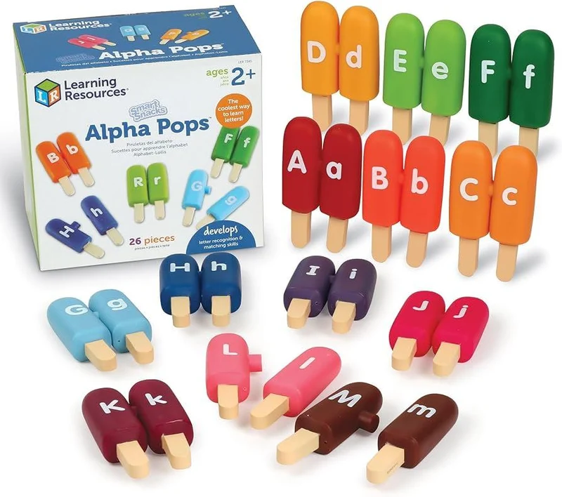 Learning Resources Smart Snacks Alpha Pops / Snacks intelligents