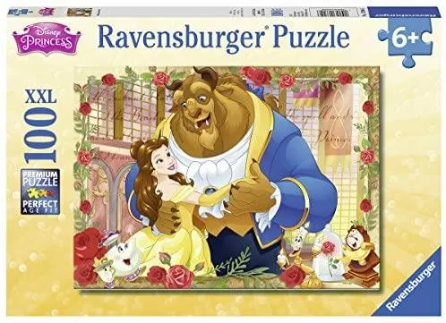 Disney Beauty and the Beast Ravensburger Puzzle Belle & Beast (100pcs)