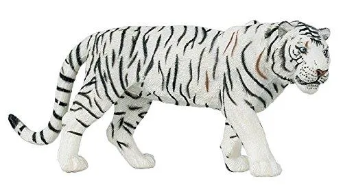 Papo Figurine Tiger White / Figurine Tigre Blanc Papo