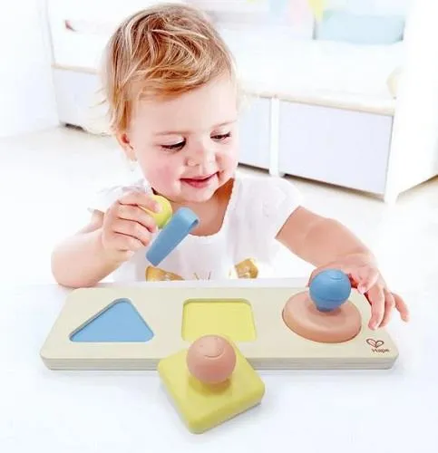 Hape Montessori Mirror Shape Puzzle Forme miroir