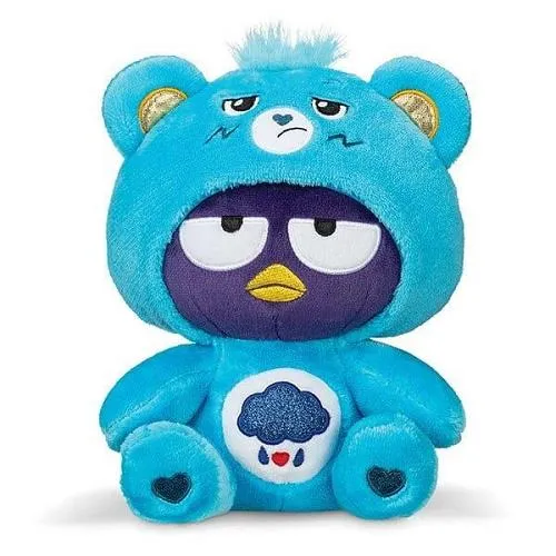 Hello Kitty Care Bear Plush - Peluche (Blue Cloud Grumpy/Nuage bleu grognon)