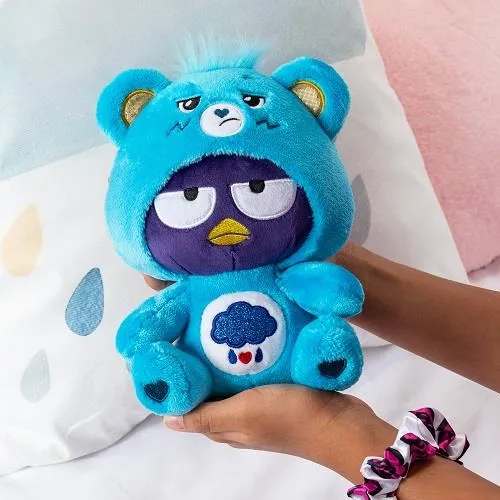 Hello Kitty Care Bear Plush - Peluche (Blue Cloud Grumpy/Nuage bleu grognon)