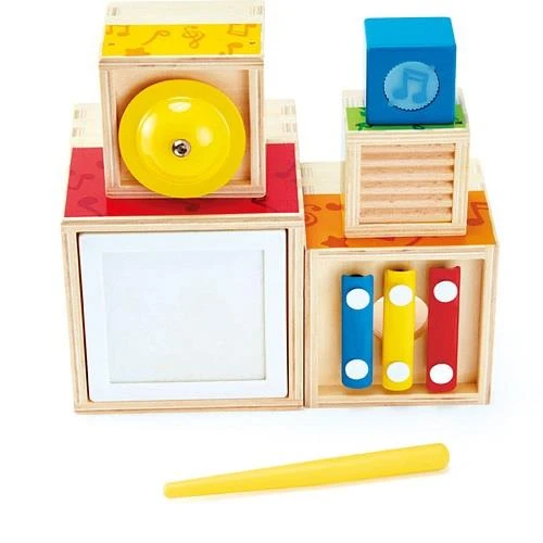 Hape Stacking Music Set / Ensemble de musique empilable