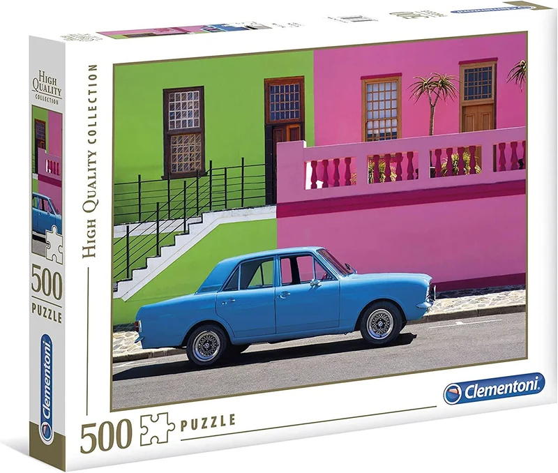 Clementoni Puzzle The Blue Car - La voiture bleue (500 pcs)