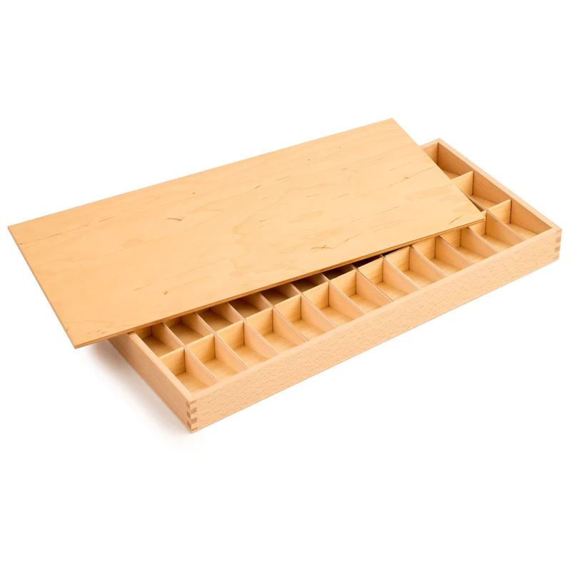Boîte pour alphabet imprimé - Nienhuis AMI