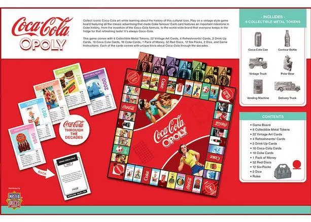 Coca-Cola OPOLY Collector's Edition Set - Coffret Edition de Collection