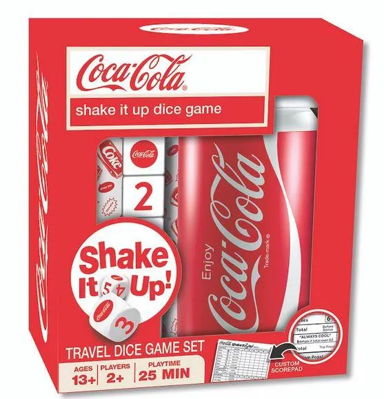Coca-Cola Shake it up Dice Game - Jeu de dés