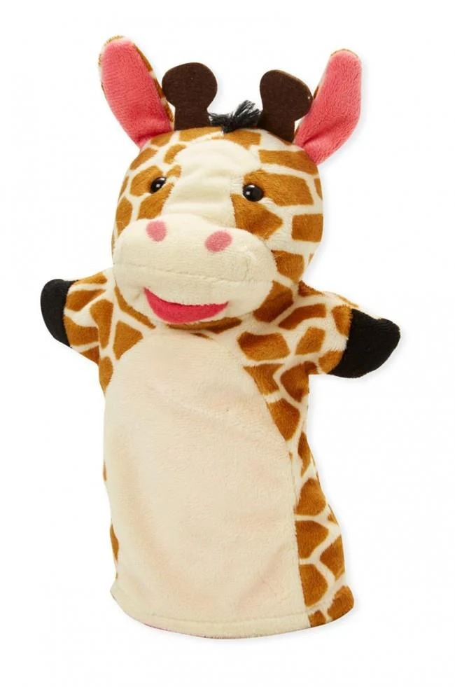 Melissa & Doug Puppets Safari Animals (Set of 6) / Marionnettes Animaux du Safari (Lot de 6)