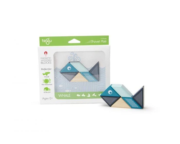 Tegu Travel Pals Whale - Baleine