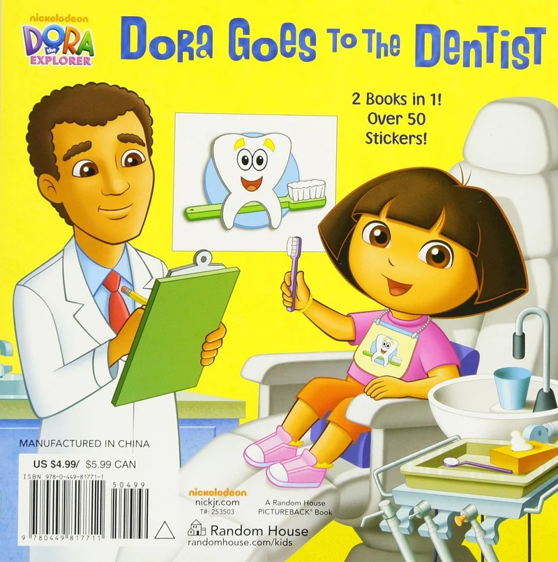 Dora Goes to the Doctor/Dora goes to the Dentist Book / Livre