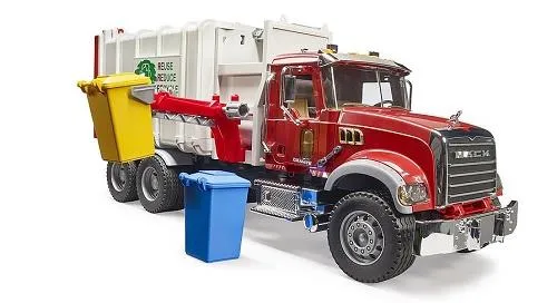 Bruder MAN Side Loading Garabge Truck/Camion à ordures à chargement latéral - 02811