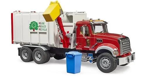 Bruder MAN Side Loading Garabge Truck/Camion à ordures à chargement latéral - 02811