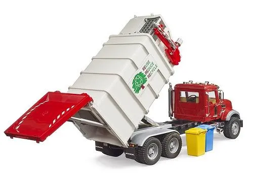 Bruder MAN Side Loading Garabge Truck/Camion à ordures à chargement latéral - 02811