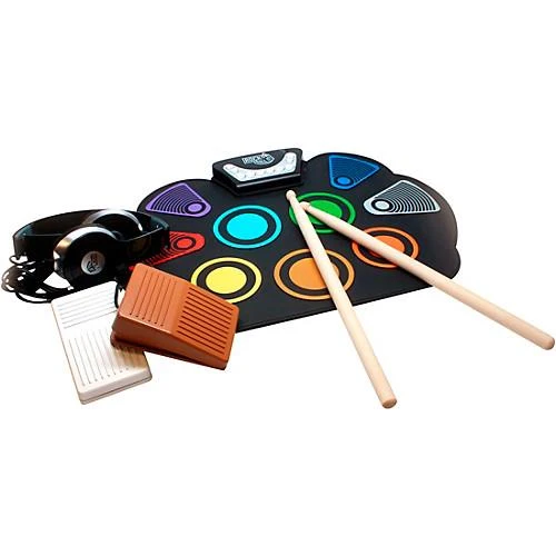 Rock And Roll It! SpecDrum Flexible Roll-Up Drum Kit / Kit de batterie enroulable flexible