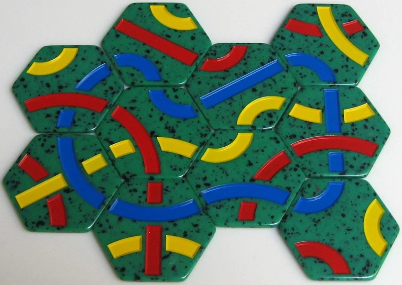 Tantrix Discovery Puzzle Découverte (Green/Vert)
