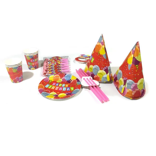 Pack Anniversaire Happy Birthday 36 pcs