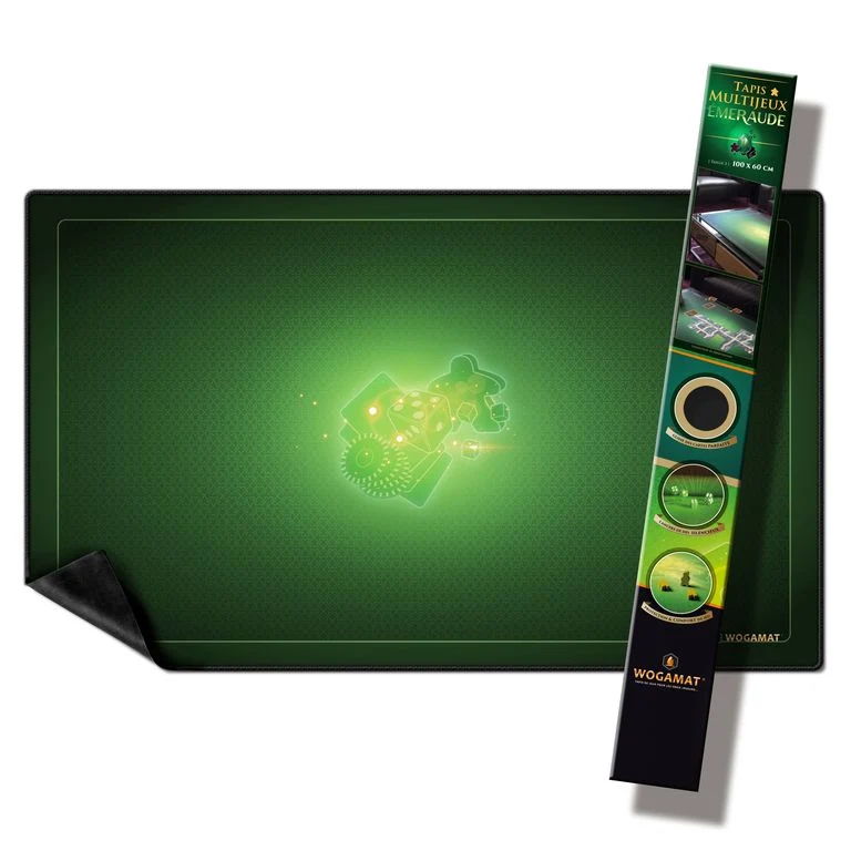 Tapis Néoprène Emeraude 60x100 cm