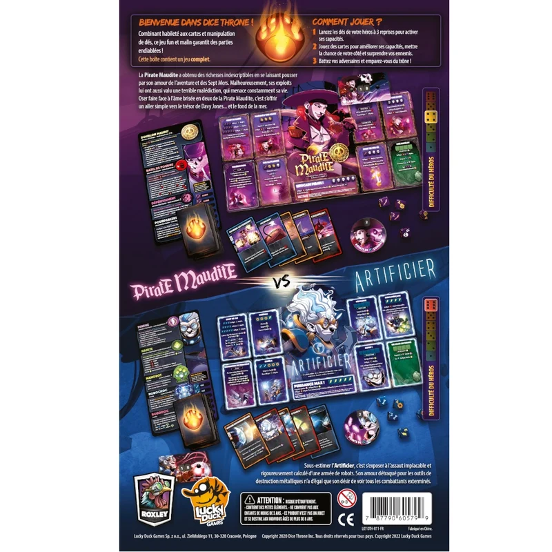 Dice Throne - S2 Pirate maudite vs Artificier