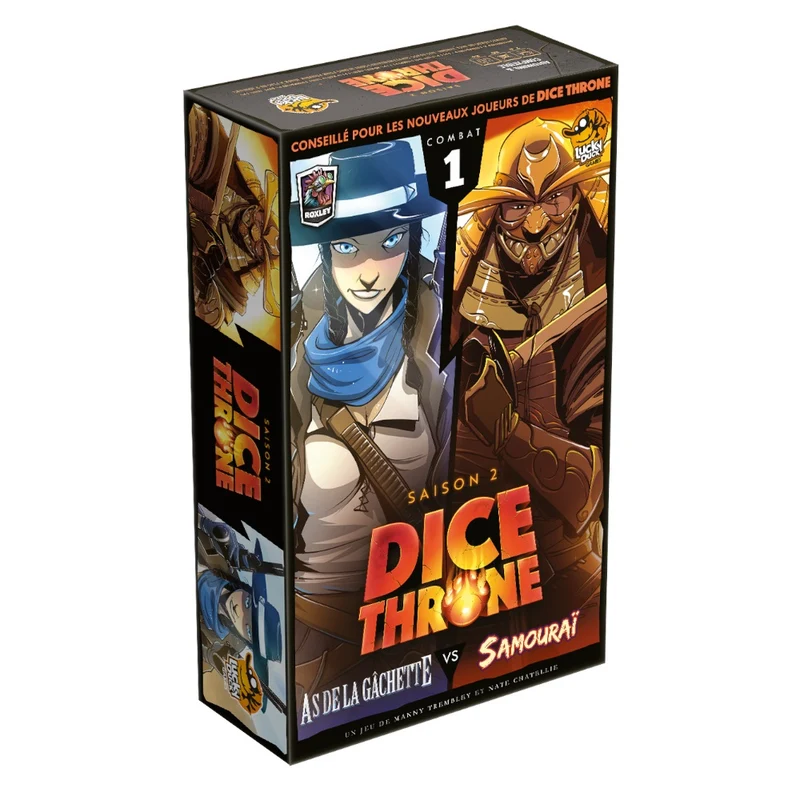 Dice Throne - S2 As de la gachette vs Samourai