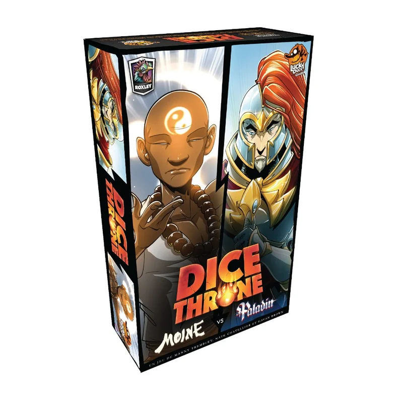 Dice Throne - S1 Moine vs Paladin