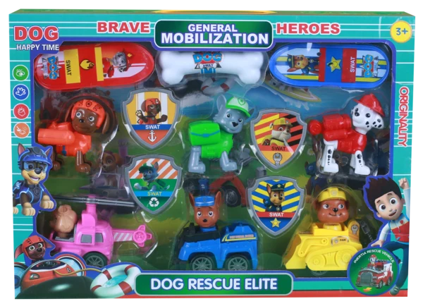 Coffret Chiens de sauvetage