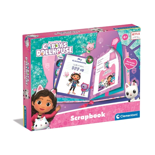 CLEMENTONI - Gabby's Dollhouse Scrapbook