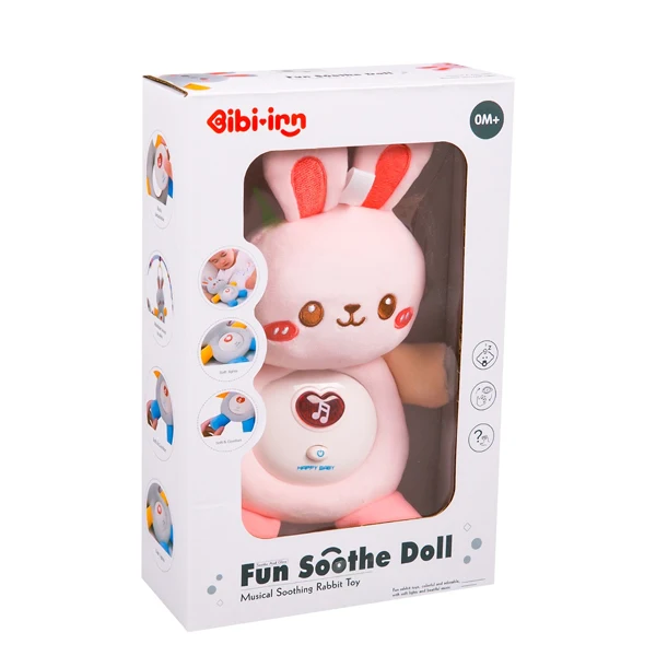 Bibi-Irn - Petite peluche lapin avec son