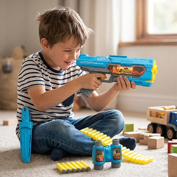 Pistolet Attacker avec couteau