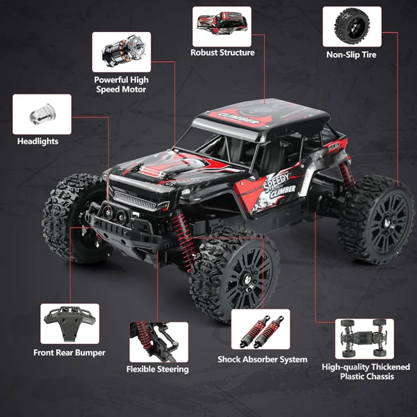 Voiture Speedy Climber à assembler R/C