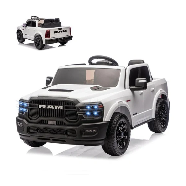 Voiture Jeep RAM 2500 à batterie 12V